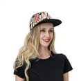 thumbnail image 6 of Hirioo Pink Cheetah Art for Baseball Cap Men Cap Flat Brim for Men Women Teens Adjustable Baseball Cap, 6 of 7