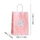 thumbnail image 5 of Bolsa De Regalo Con Motivos Navideños Bolsa De Papel Kraft Con Estampado Invernal Para Enviar A Tu Novia Bufanda, Guantes Y Bolsa, 5 of 7