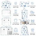 thumbnail image 7 of Livhil 8Pcs Packing Cubes for Luggage , Packing Cubes for Travel Luggage Packing Organizers for Suitcase Set (Butterflies), 7 of 7