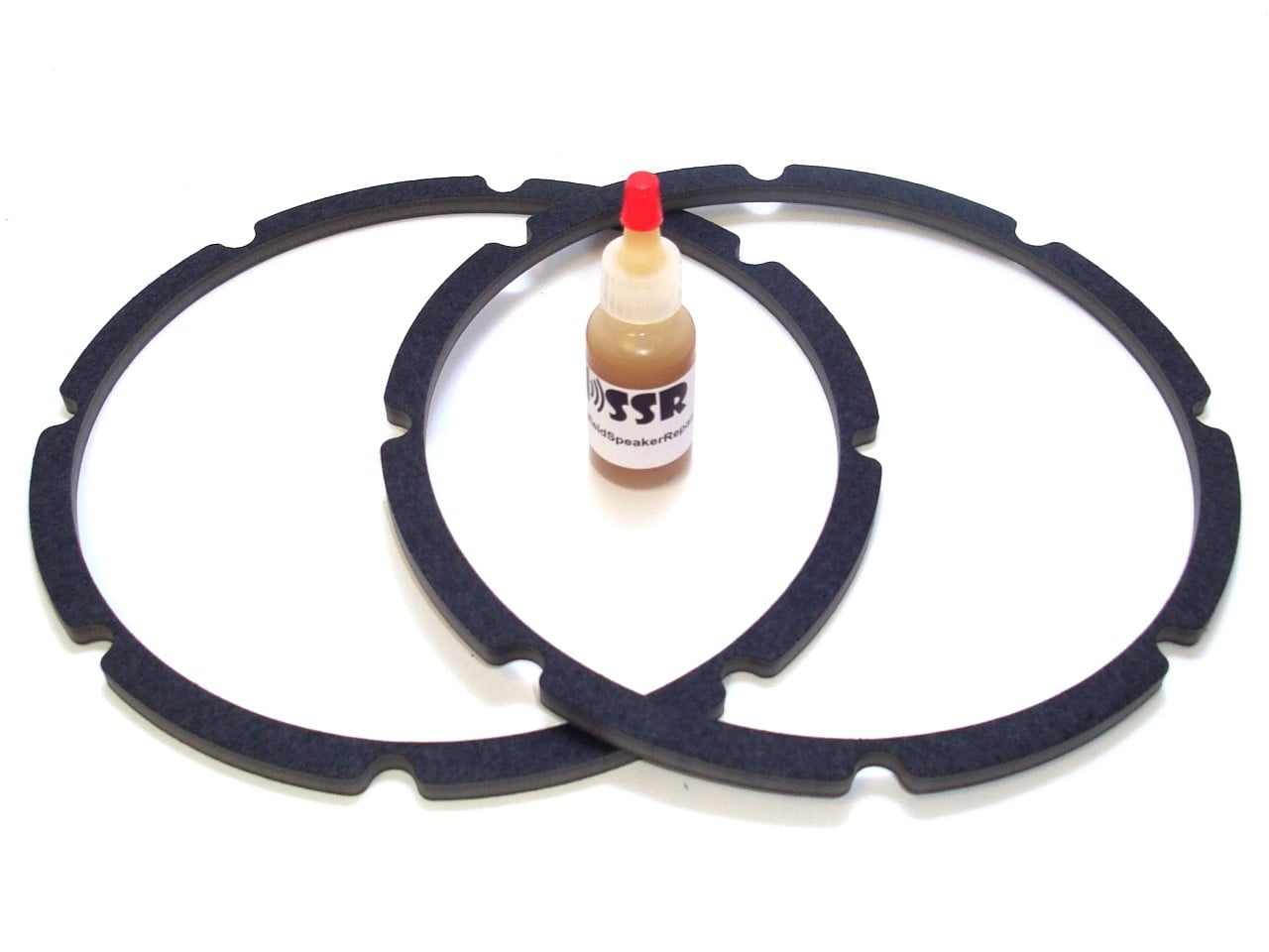 8" ProGrade Speaker / Subwoofer Chip Gaskets 1 Pair adhesive