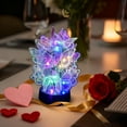 thumbnail image 6 of Tarmeek Handmade Butterfly Night Light, Multicolor LED Lamp Centerpieces Creates Dreamy Ambiance for Valentine's and Room, Romantic Tabletop Nightlight Glow for Her and Bedroom, 6 of 7