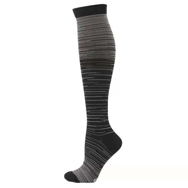 Dvkptbk Socks Men Women Color Pattern Gradation Colour Mixture Nylon Crew Socks Clothes on Clearance