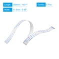 thumbnail image 2 of Uxcell 11.81'' 22 Pins FFC FPC Flat Flexible Cable(A Type) for LCD Laptop Plastic White  5pcs, 2 of 4