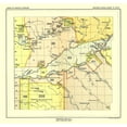 thumbnail image 2 of Hoen 21x20 Gold Ornate Wood Framed with Double Matting Museum Art Print Titled - Indiana - Detail - Hoen 1896, 2 of 4