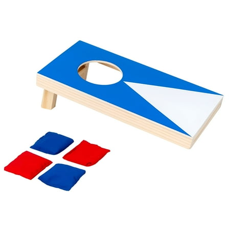 BESTSKY Classic Cornhole Beanbag Toss Game Set for Indoor and Outdoor Fun