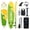 Light Green Multi + PVC + American Design + Beach, variant on Inflatable Stand Up Paddle Board 11'x34"x6" With Accessories