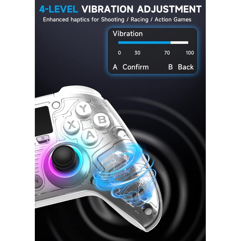 AOC Wireless Gaming Controller for PC, Steam, PS4, iOS, Android