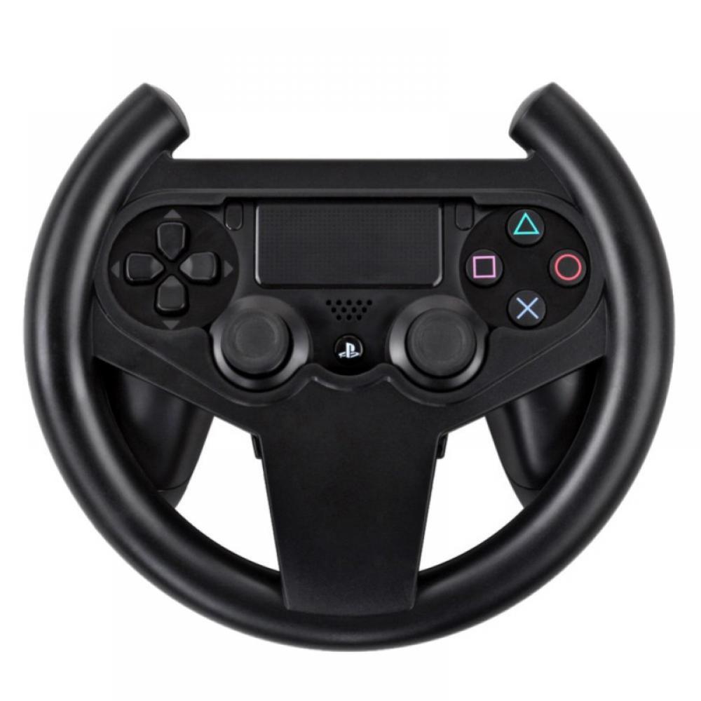 MELLCO Gaming Racing Steering Wheel For Sony PS4, Compact Lightweight Gamepad Joypad Grip Controller With Detachable Cover - Racing Games Accessories Joy Con Controller Grip for Sony Playstation 4 - image 2 of 6