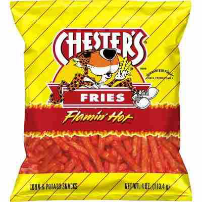 Chester's Flamin' Hot Fries Corn & Potato Snacks - (Best Way To Make Sweet Potato Fries Crispy)