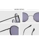 thumbnail image 1 of Gafas de sol redondas para hombre, gafas de sol polarizadas vintage para mujer, retro, clásicas, John Lennon, hippie, steampunk, UV400 (gris/negro) Rojo Verde, 1 of 5