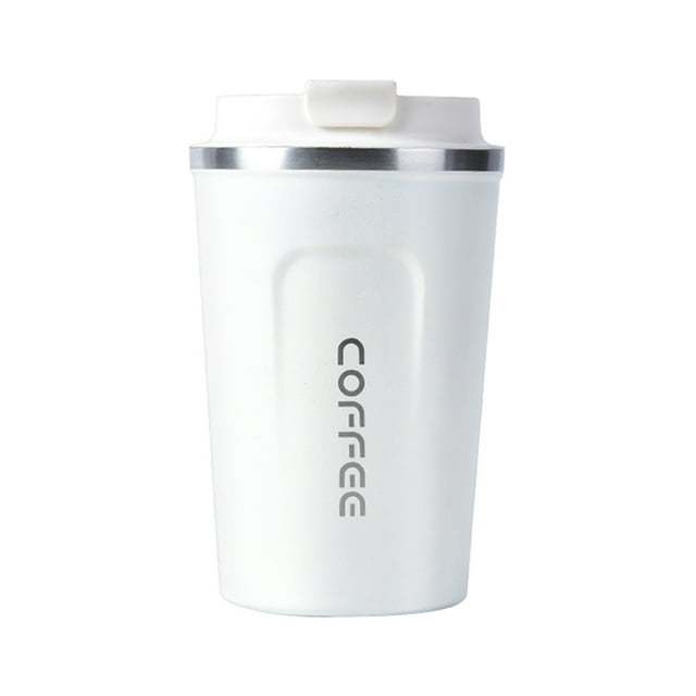 TFixol Stainless Steel Coffee Cup Leakproof Insulated Thermal Cup Car Portable Travel Coffee Mug