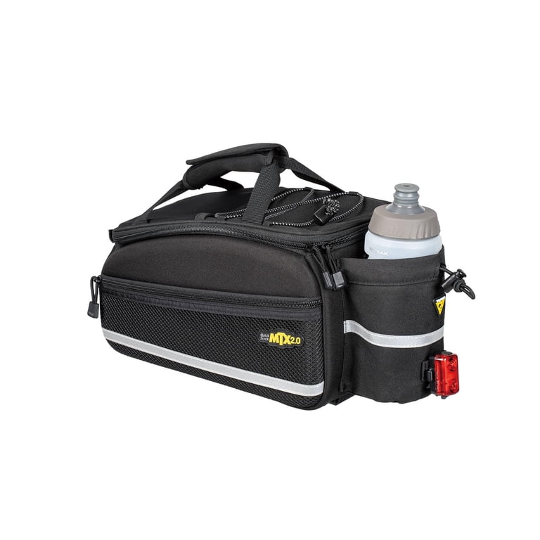 Topeak Trunk Bag EX, 8.0L, MTX 2.0 QuickTrack, Black - Walmart.com