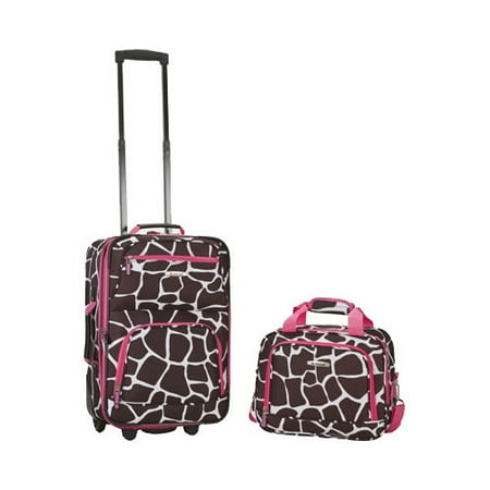 Rockland Rio 2-Piece Carry-On Luggage Set
