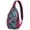 Vintage, variant on Fresh Tropical Watermelon Print Sling Backpack, Lightweight and Durable Crossbody Bag with Summer Fruit Pattern, Cute Design for Travel and Outdoor Use