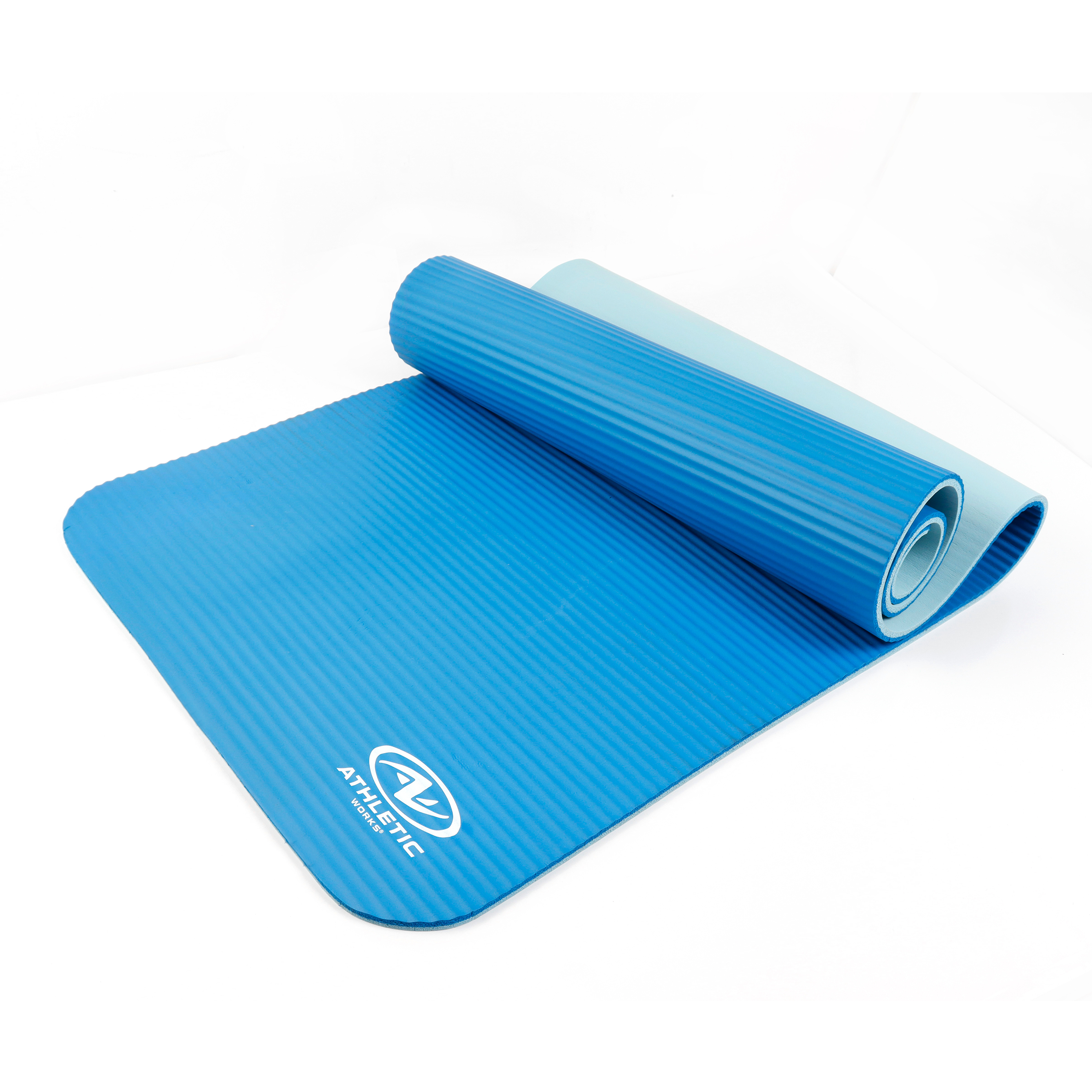 Athletic Works Fitness Mat, 72 x 24 Inches, 10mm Padding photo 1