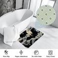 thumbnail image 3 of Bat Polyester Indoor Mat Non-Slip Area Rug Chair Rugs Machine Washable, 3 of 6