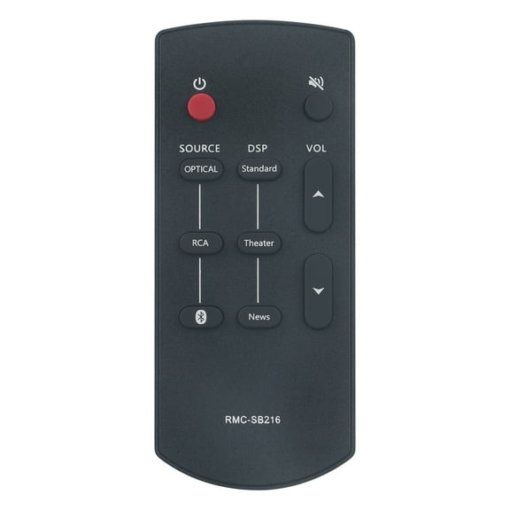 New RMC-SB216 Remote Control For Insignia Mini Sound Bar NS-SB216