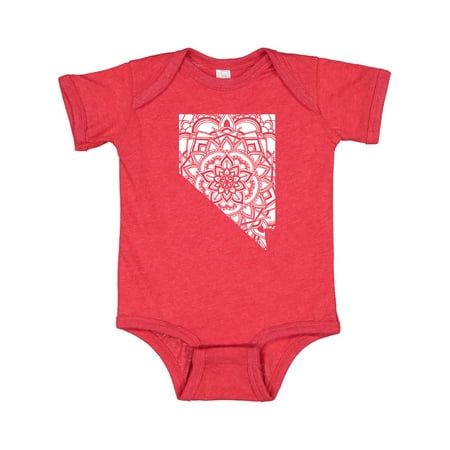 

Inktastic Nevada Silhouette Mandala Gift Baby Boy or Baby Girl Bodysuit