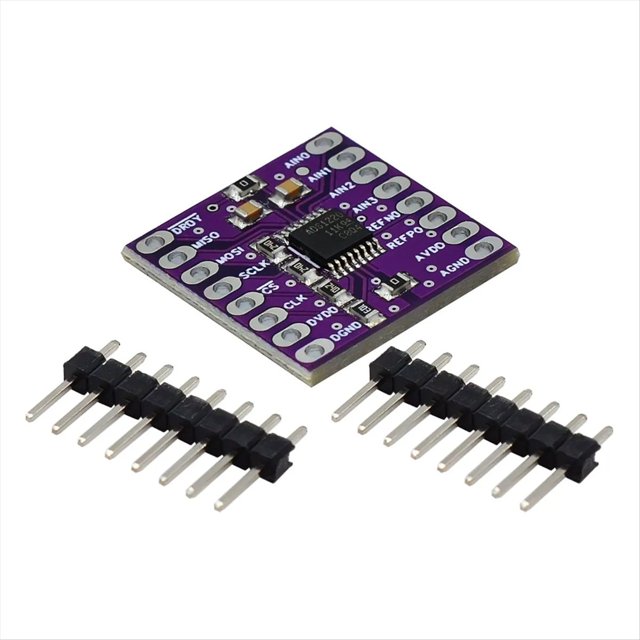 Módulo Convertidor ADS1220 ADC de 24 Bits, Convertidor Analógico-Digital de 24 Bits de Bajo Consumo