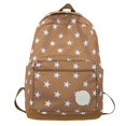 thumbnail image 1 of Teissuly Female Students School Bag Star Print Backpack Large Capacity Girl Travel Shoulders Bag Food For The Sole Vegan Food Teissuly WER202311272867, 1 of 1