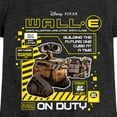 thumbnail image 3 of Disney Wall-E - Building The Future One Cube At A Time - Toddler & Youth Girls Short Sleeve Graphic T-Shirt, 3 of 5