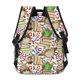 thumbnail image 4 of Fotbe Owl Back To School Mochila Casual con Estampado para Escuela, Viajes y Actividades al Aire Libre - Duradera, Ligera y Cómoda, 4 of 5
