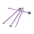 thumbnail image 2 of Abbracc 4 Pcs Outils de Pointillage pour Stylet Boule Argile Sculpture Deux Extrémités violet, 2 of 9