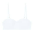 thumbnail image 1 of RKSTN Bras for Women Traceless Comfortable No Steel Ring Removable shoulder strap Convertible Bras Solid Color Breathable Gathering Push up Strapless Bras, 1 of 3