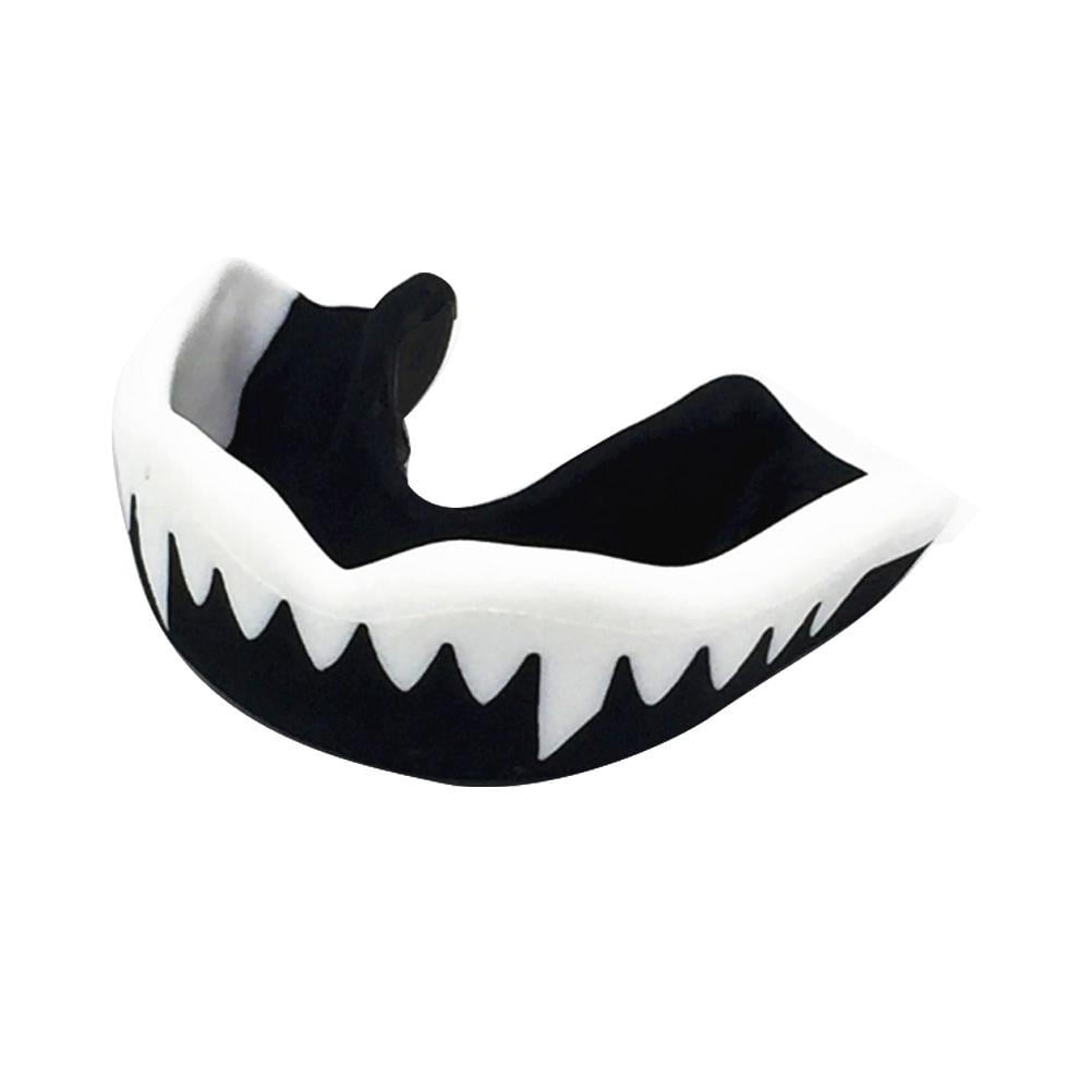 Double Teeth Protector Mouth Guard Gum Shield for Gym Boxing Rugby Hockey Sports 