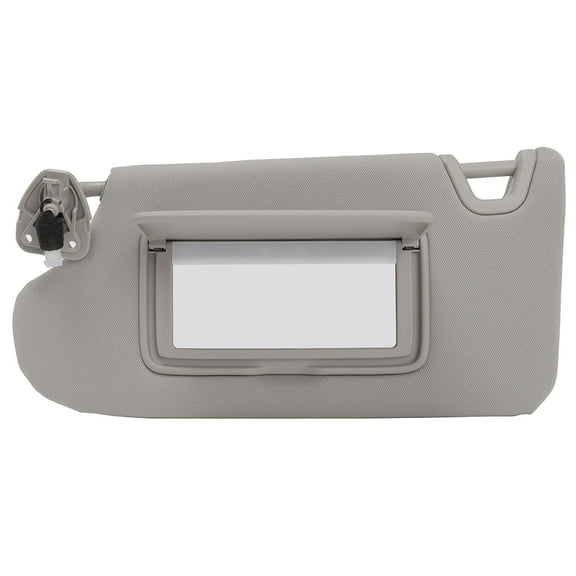 CCIYU Left Driver Side Fabric Sun Visor, fits 2013 to 2016 Nissan Altima, Gray