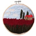 thumbnail image 1 of Embroidery Kit Creative Landscape Embroidery Cross Stitch Starter Crafts Kit, 1 of 6