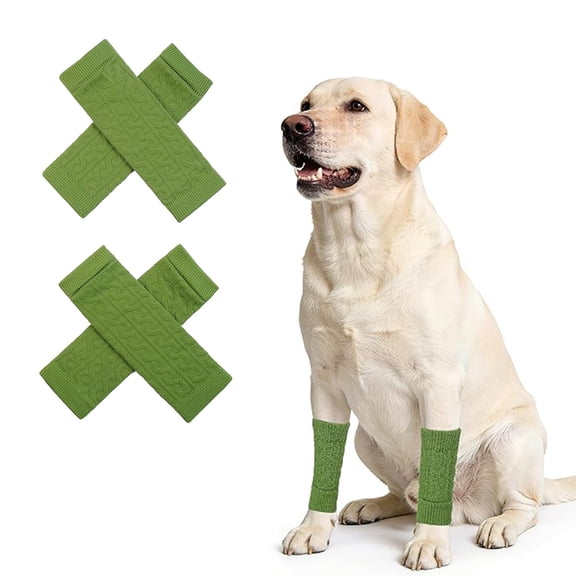 DOVACKA Dog Arm Sleeve Elbow Leg Protector, Anti‑Licking Limb Guard for Medium & Large Dogs, Wound Skin Care Wrap for Indoor Rest & Recovery Support