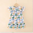 thumbnail image 1 of Girl Dresses Cotton Children clothing Summer Kids Clothes Dresses For Girls Party Princess Fashion Outfit cartoon Beach Dress, 1 of 6