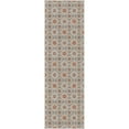 thumbnail image 2 of Well Woven Kings Court Victoria Transitional Geometric Flatweave Blue 2'3" x 7'3" Runner Rug, 2 of 7