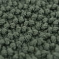thumbnail image 4 of Olive Green Nubby Textured Modern Throw Pillow, 4 of 8