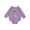 Lavender, variant on Inktastic First Birthday Boy Lion 1 Year Old Baby Fleece Bodysuit
