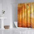 thumbnail image 3 of Colorful Marble Shower Curtain, Abstract Jade Texture Gold Stripes Ombre Shower Curtain, Modern Ink Art Decor Waterproof Fabric Shower Curtain for Bathroom Set with 12 Hooks, 72 X 84, 3 of 4