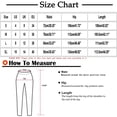 thumbnail image 3 of HAPIMO Clearance Cotton Linen Pants for Women Teens Fall Fashion Outfits Elastic Waist Womens Wide Leg Loose Straight Bow Bandage Trousers Casual Comfy Pants Solid Color Green L, 3 of 4