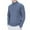 Blue, variant on EOYWHK Sweaters for Men Ribbed Soft Knitted Shirts Long Sleeve Stand Collar Pullover Tops Clearance,M-5XL