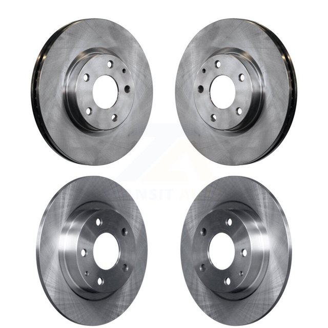 CMX Front Rear Disc Brake Rotors Kit for Car 2014-2018 Mazda 6 K8-101609