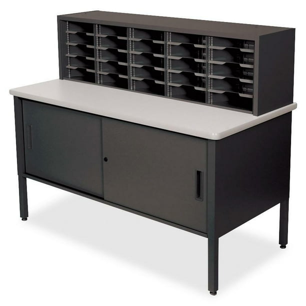 Marvel 25 Adjustable Slot Corner Mail Room Organizer with ...