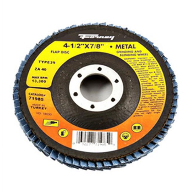 Forney Industries Inc 71985 Type de Rabat Disque 29 40Grit - 4.5 Po.