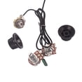 thumbnail image 4 of Miangastore Soundhole Prewired Active Pickup Sound Hole Pickup with Tone Volume Controller Knobs For 4-String Electric Cigar Box Guitar Pickup Humbucker, 4 of 8
