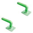 thumbnail image 4 of Matsuzay Estante de almacenamiento multifuncional con gancho montado en la pared, toallero de papel higiénico, estante de cocina, accesorios de Verde 2piezas, 4 of 6