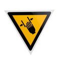 thumbnail image 2 of Multiple Pinch Points! Keep Hands Clear When Press Is Moving Aluminum Metal Sign 12 X 16 Inch Wall Decor, 2 of 8