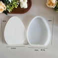 thumbnail image 1 of Blank Silicone Egg For DIY Aromatherapy Easter Decorative Egg For Plaster Crafts & Home River Table Forms, 1 of 4