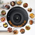 thumbnail image 4 of 10-in-1 Air Fryer Oven, 15 Quart Airfryer Toaster Oven Combo,Large Capacity Countertop Convection Toaster Oven with Rotisserie Dehydrator, ETL Certified,1700W, 4 of 9