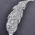 thumbnail image 4 of 6PCS Rhinestone Patch Leaf Patches Iron on Appliques Embroidery Clothes, 4 of 8