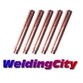 thumbnail image 3 of WeldingCity 5-pk 13NL-series Long Collet 13N23L (3/32") for TIG Welding Torch 9, 20 and 25 Series in Weldcraft Lincoln Miller ESAB Weldcraft CK (5-PK), 3 of 3