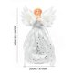 thumbnail image 4 of Figura Ángel en La Copa Del Navidad Con Luces Adorno Superior 11 8 Pulgadas, 4 of 9